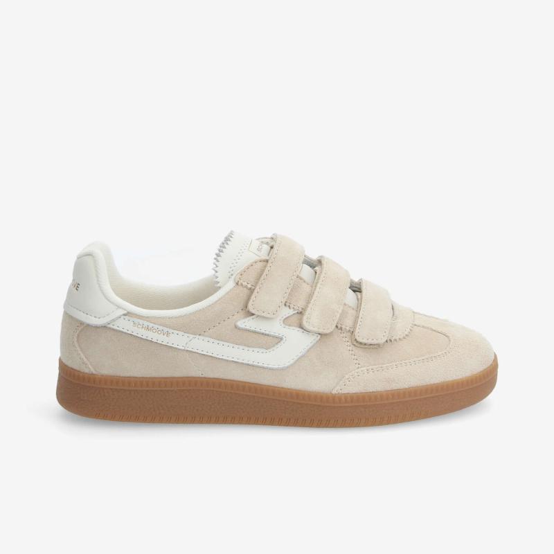 SHEFFIELD STRAPS W - SUEDE/NAPPA - BEIGE